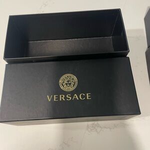 Designer sunglass boxes.